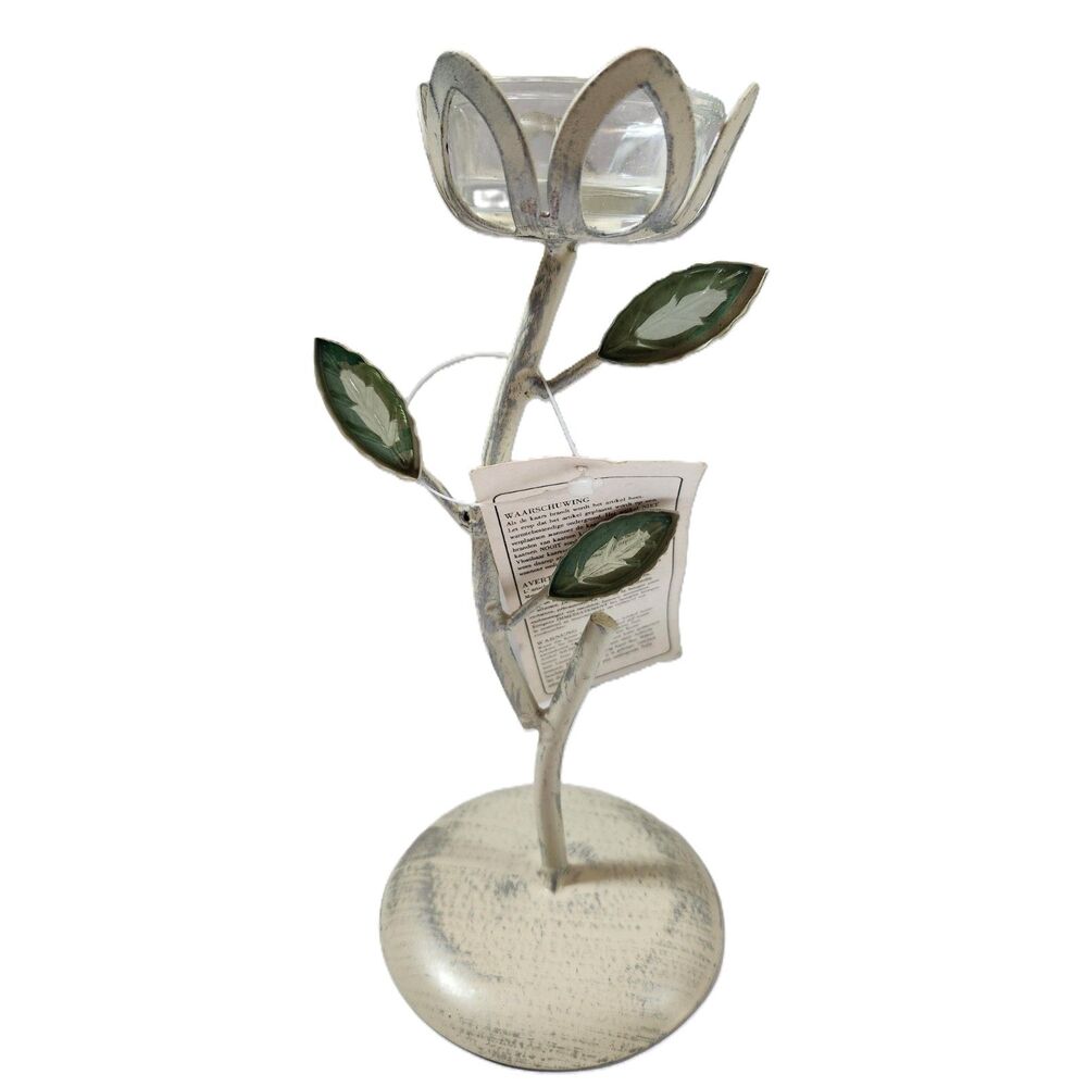Flower Tealight Candle Holder Home Accent